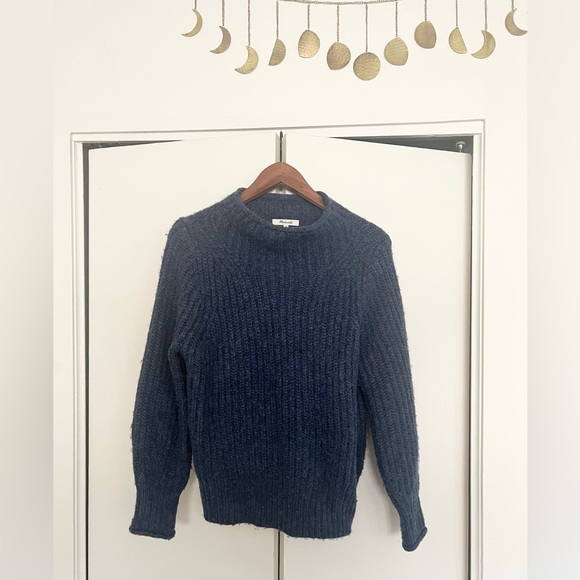 Madewell wool blend oversized sweater, women’s size XS - Picture 2 of 5